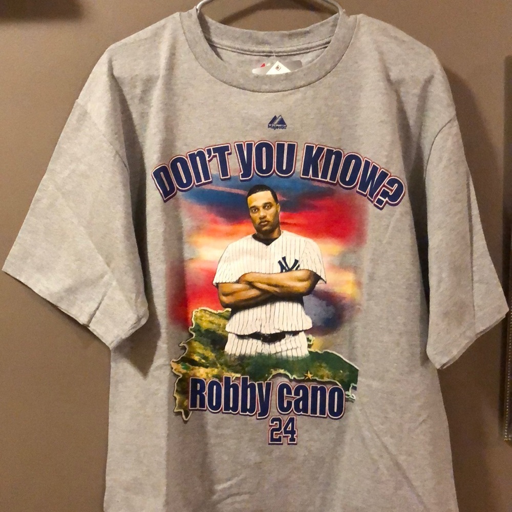Yankees Robinson cano t-shirt World Series 2009